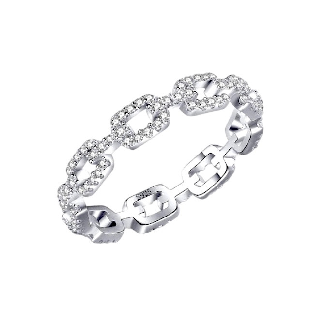 Кольцо Diamond Chain