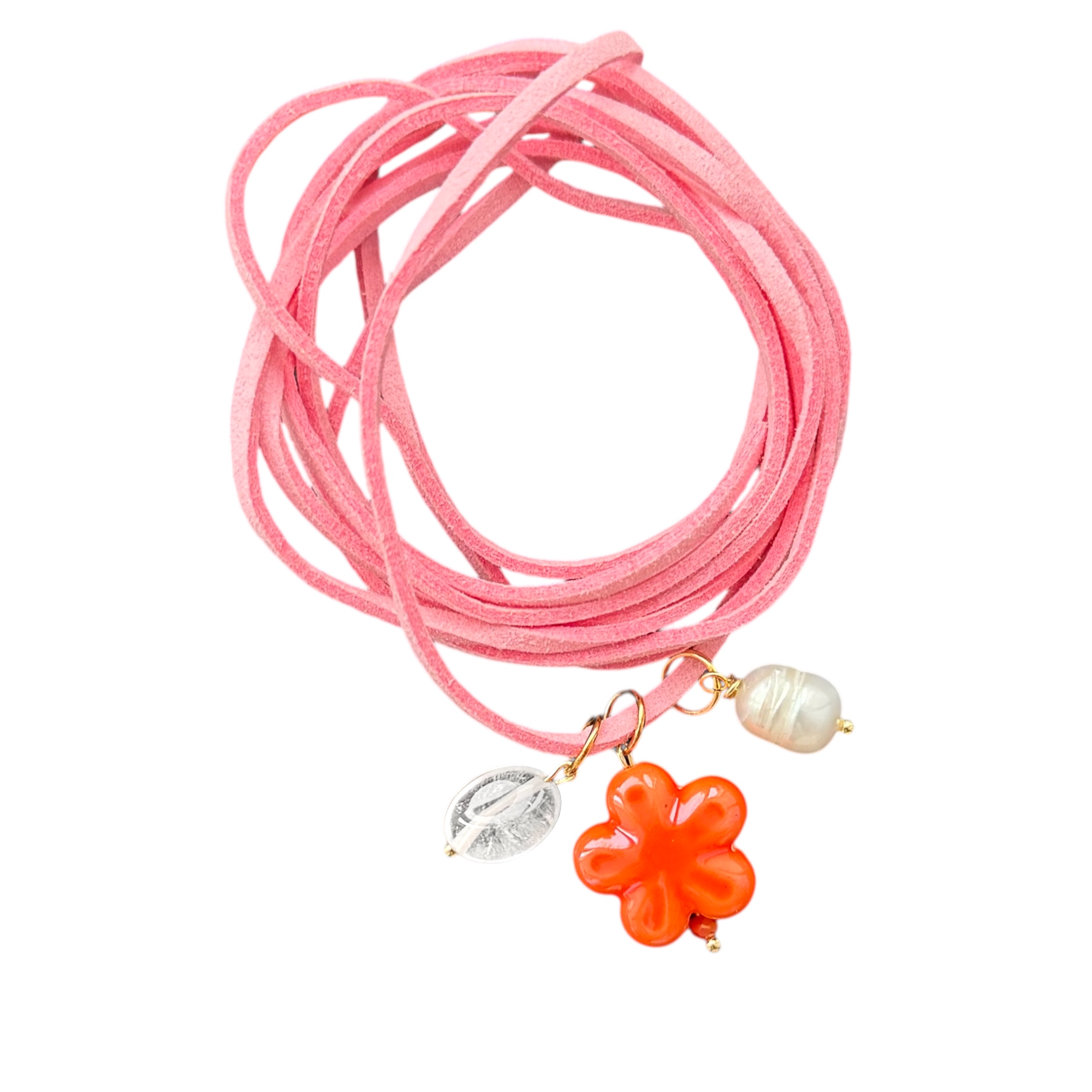 Шнурок Flower с подвесками