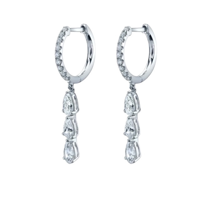 Серьги Diamond Drops
