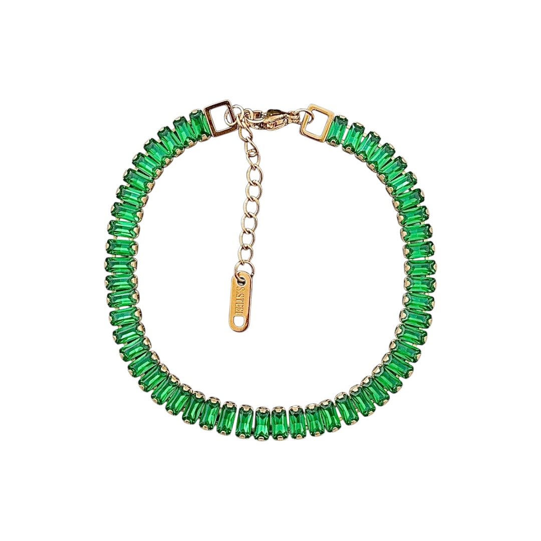 Браслет с фианитами