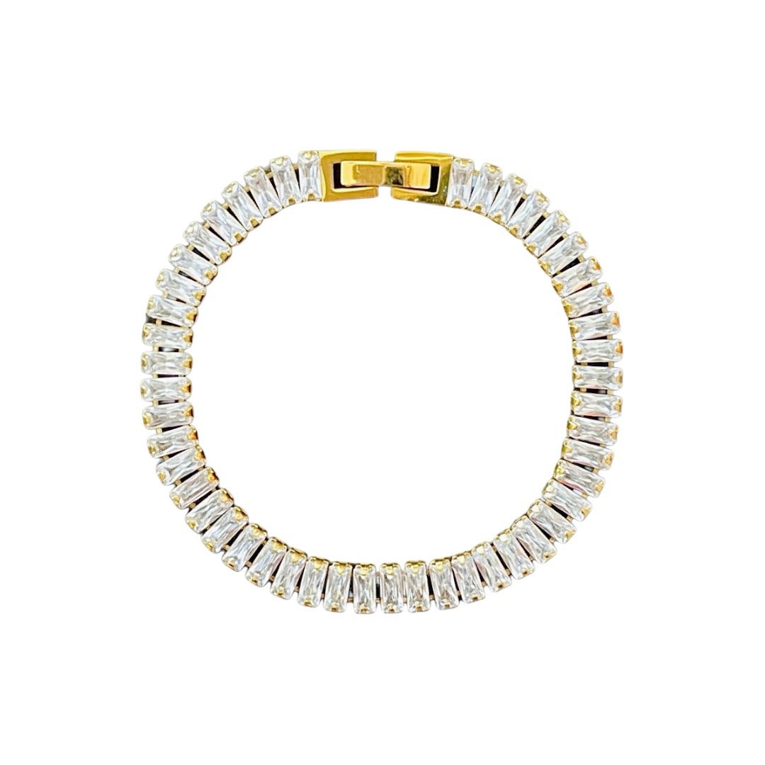 Браслет с фианитами