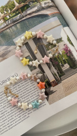 Браслет Rainbow Pearl Stars