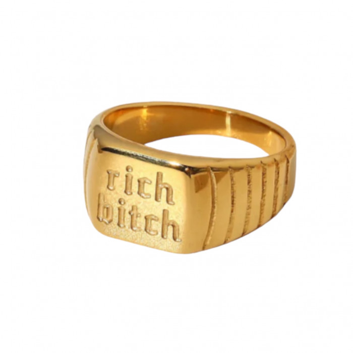 Кольцо Rich Bitch