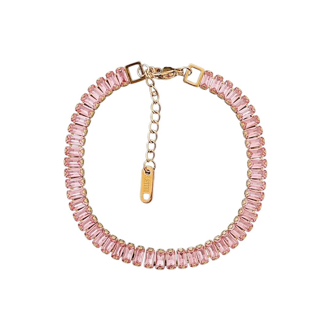 Браслет с фианитами