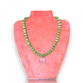 Колье Pink Heart