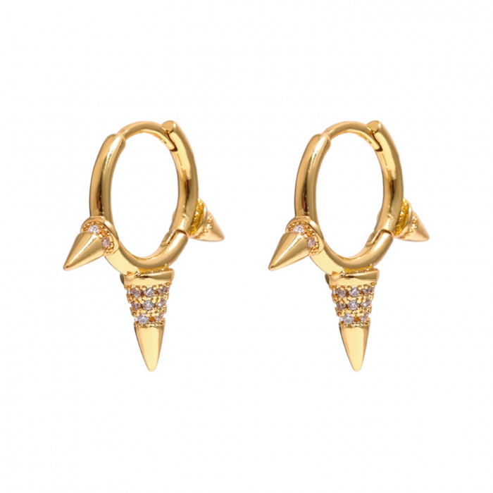 Серьги Gold Spikes