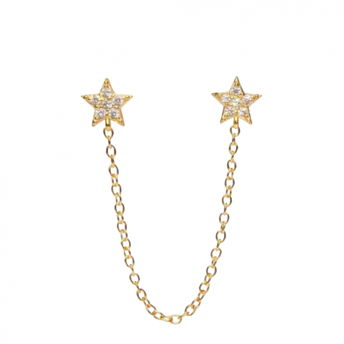 Моносерьга 2 Stars